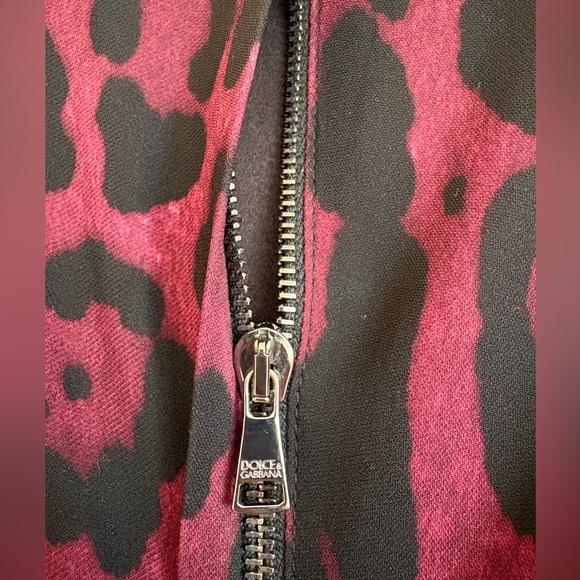 Dolce & Gabbana Animal Print Silk Sleeveless Dress, size 40 (US 4) - Picture 5 of 7